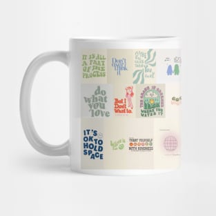 cool poster prints collage Mug